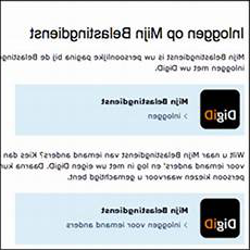 belasting invullen met digid
